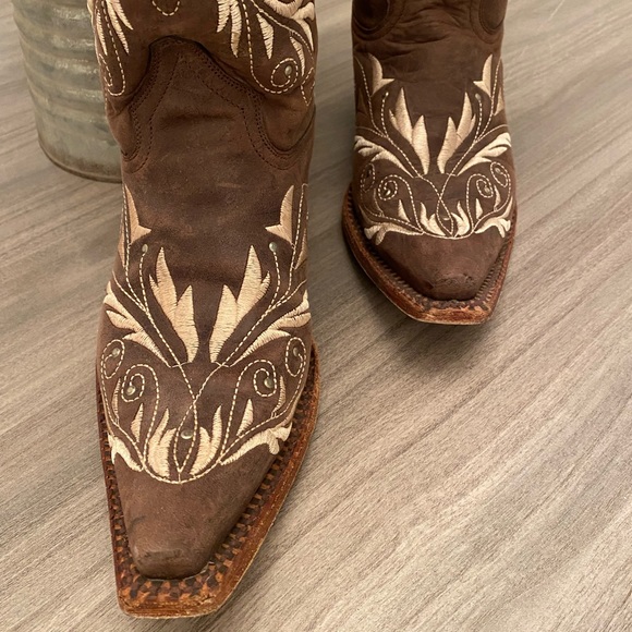 Pecos Bill Leather Boots - Picture 3 of 5